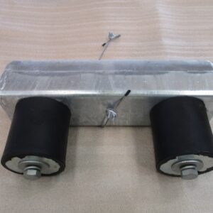 TRASERA BUMPER CORTA+2 TACOS 100MM 39 ? 49 CM