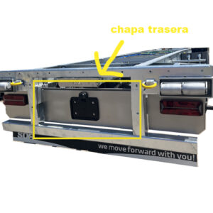 CHAPA TRASERA INOX EXPORTACION (indicar OP)