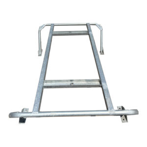 BASQUET RUEDA DOBLE GALVANIZADO + TORNILLERIA