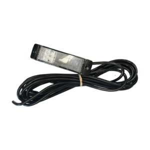 PILOTO GALIBO BLANCO LED C/CAPTA. 24V CABLE 4 MTS