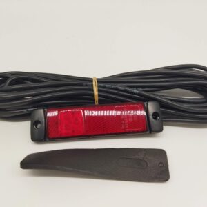 PILOTO GALIBO ROJO LED C/CAPTA. 24V CABLE 7 MTS