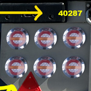 PILOTO LUCIDITY REDONDO LED 3P DERECHO EMPOTRADO