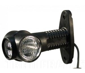 KIT 2 CUERNOS LED ASPOCK C/CONECTOR