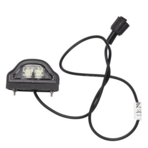 KIT 2 LUCES MATRICULA LED ASPOCK CON CONECTOR